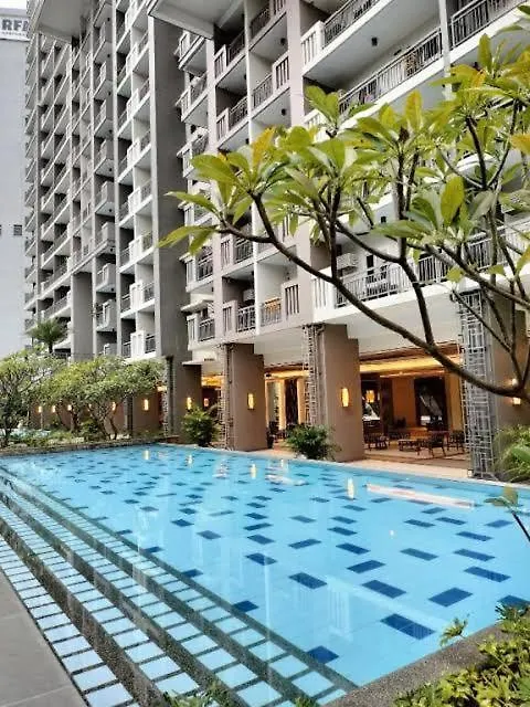 2Br Resort Type Condo W City View Sheridan Manila Apartment